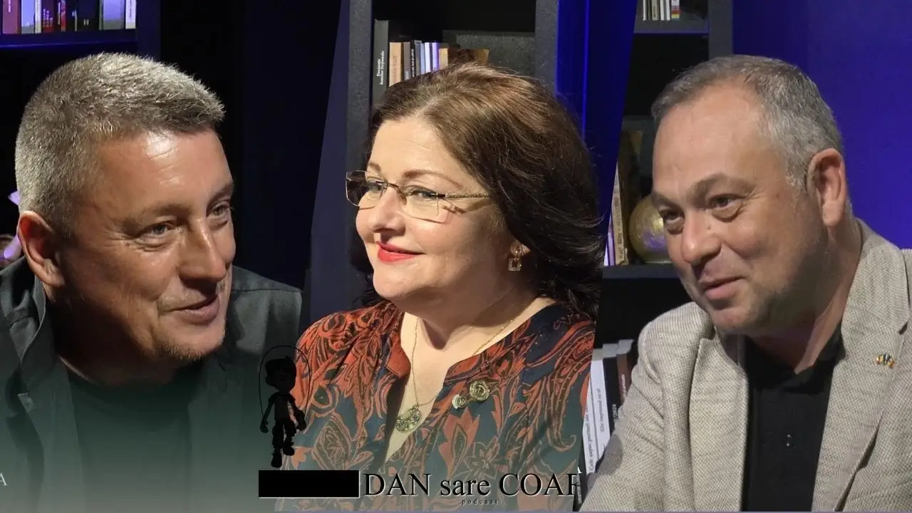 DAN sare COARDA - Podcast #60 Cristina Dina şi Florentin Tuş - Rotary Club Baia Mare 2005